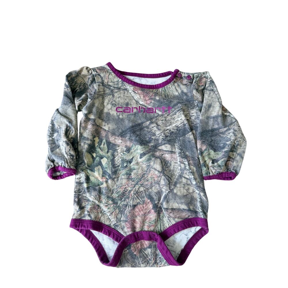 Charming Carhartt Baby Camo Bodysuit - 12M